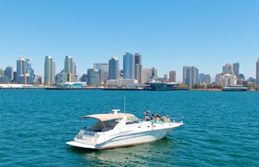 Private 50' Searay San Diego Bay Cruise with licensed Captain