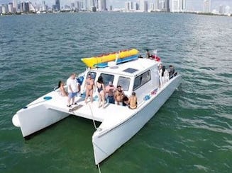 43' Party Catamaran for up to 30 People in Miami