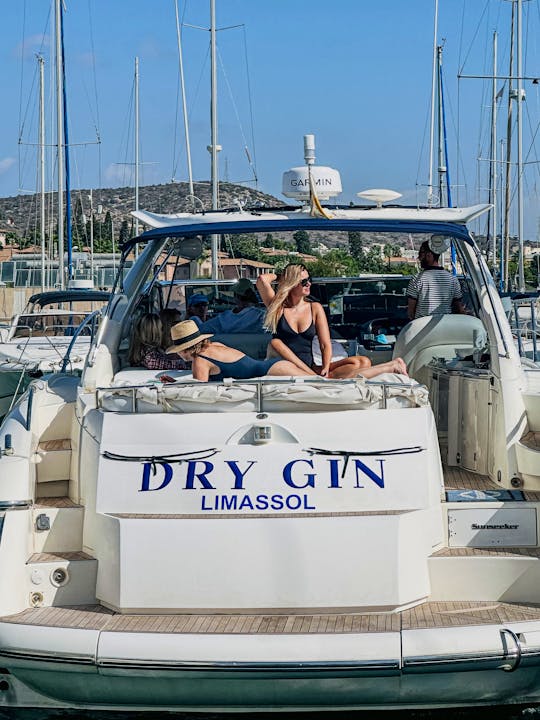 Sunseeker 50 motor yacht with Captain in Cyprus, Limassol for 12 guests