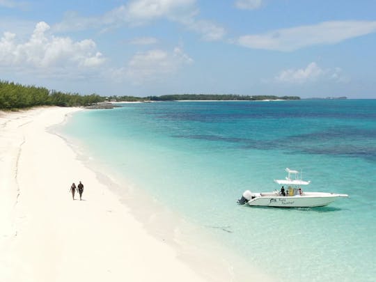 Excursão privada e personalizável em 30' Angler- Snorkel, Island Hop & Turtle Adventure