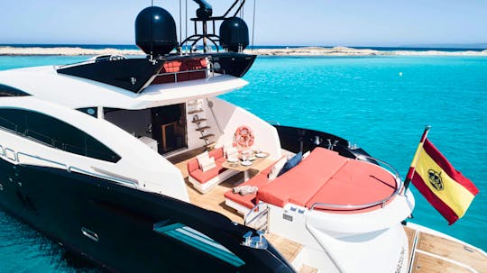 Last Minute Deal! Sunseeker 92' Yacht for Rent in Ibiza, Spain.