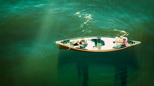 Canoeing in Mount Lavinia, Sri Lanka