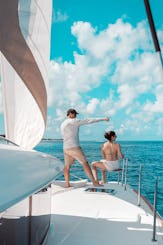 ⭐️ 🎉 PROMO: 1 HOUR FREE ☀️VIP Catamaran 41ft 🐳 🌴 luxury service🛥️