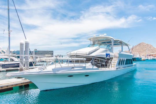 Location d'un yacht de luxe privé de 68 pieds | Expérience tout compris à Cabo