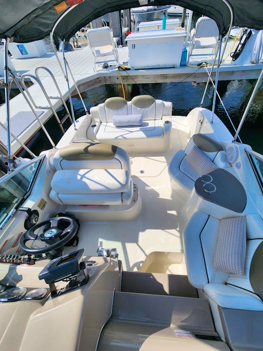 Perfect Day on the Water - 24' SeaRay Cabin Cruiser Rental