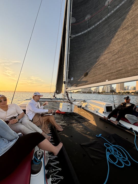 Ride the Reynolds 33 - Pure Catamaran Sailing on San Diego Bay