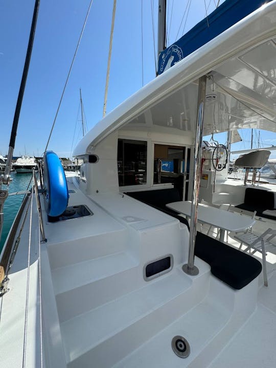 Explore Cyprus in style with the 39ft Lagoon Catamaran