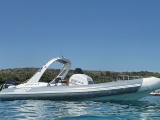 Alquile el Panamera Yacht Rib Boat para explorar las islas croatas