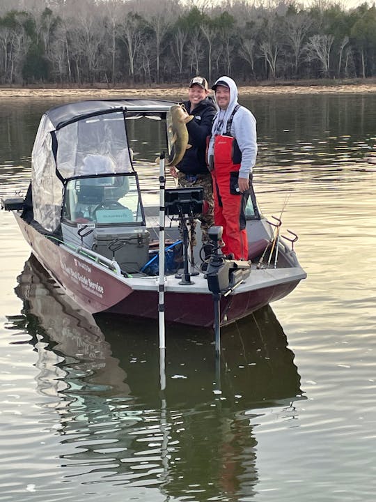 Full service fishing trips on Percy Priest on the big G3