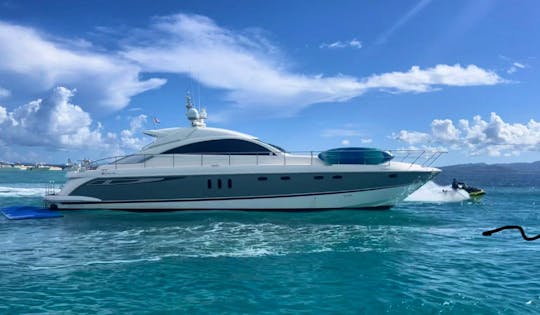 Fairline 65 GT The best looking yacht in Puerto Rico🇵🇷