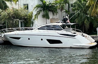 Discover Miami's Charms on Our 45ft Azimut Motor Yacht! 🎸