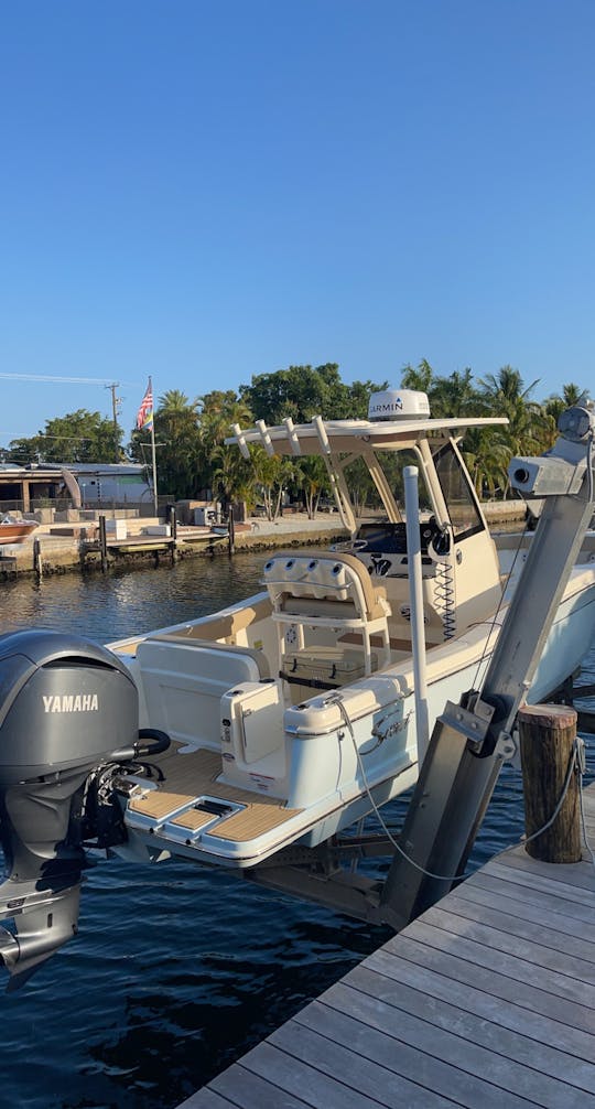 Cruise on a 24-Foot Scout Sportfish Center Console in Luxury!