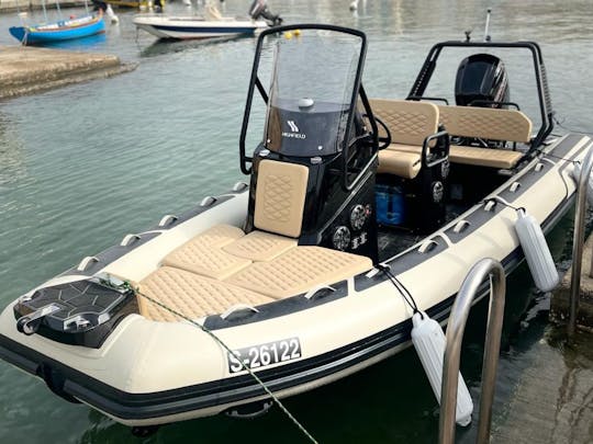 2024 Highfield 560 RIB, alimentado por 115 HP, 8 pessoas