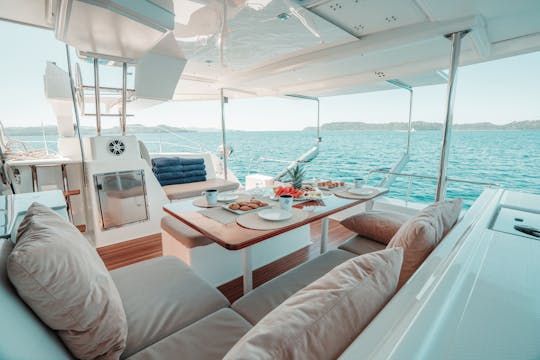 Captained Helia 44ft Sailing Catamaran in Culebra