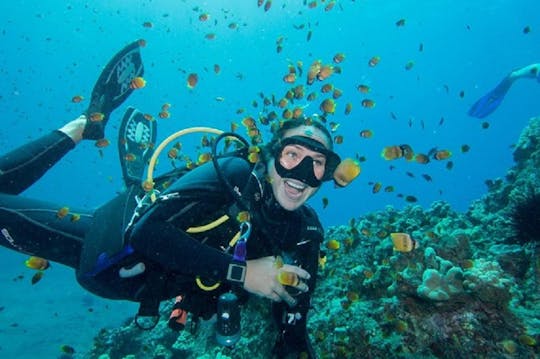 Plongée amusante à Bali à Tulamben avec un instructeur certifié