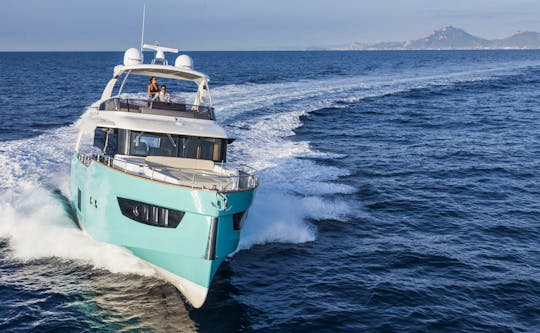 Navetta 58 Absolute Yacht Rental in Beaulieu-sur-Mer, Provence-Alpes-Côte d'Azur