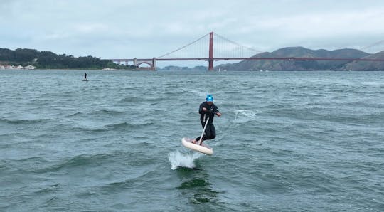 Fly Over Los Angeles waters with Just Foil LA, Fliteboard eFoil Experience!