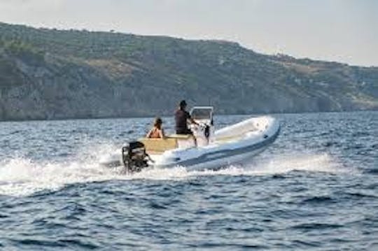 Rent 20ft Italboats RIB in Sorrento Coast