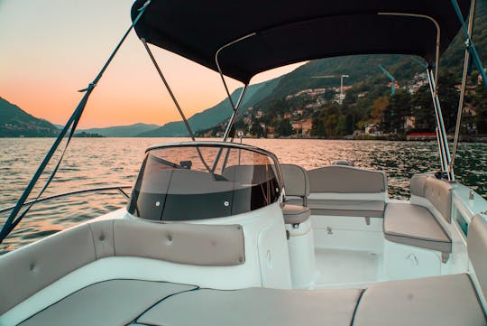 Self driving boats on Lake Como - Eden 18 Evolution 40Cv