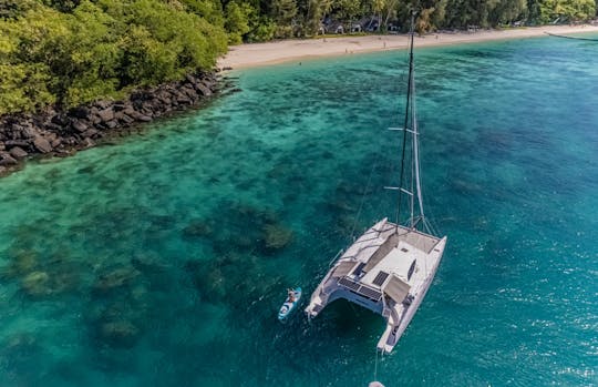 13 metre Stealth sailing Catamaran for charter