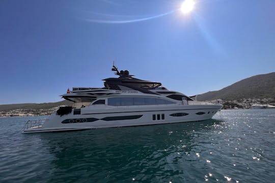 120ft Mega Yacht Daily Charter In Bodrum | For Special Events 