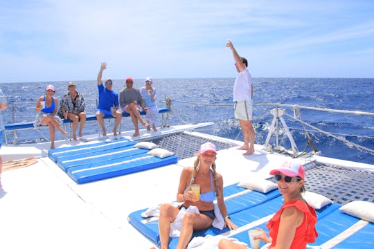 Catamarã de 47 pés. Aventura com tudo incluído