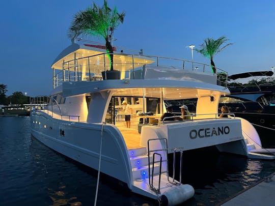 61-foot private catamaran in Rio de Janeiro!!
