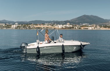 Unlicense boat in Puerto Banús, Marbella (5pax)
