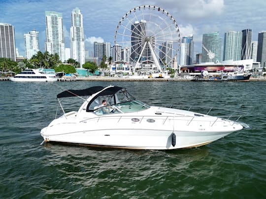 Miami’s Best Views: Skyline & Celebrity Homes Cruise|Sea Ray 37"⚓️