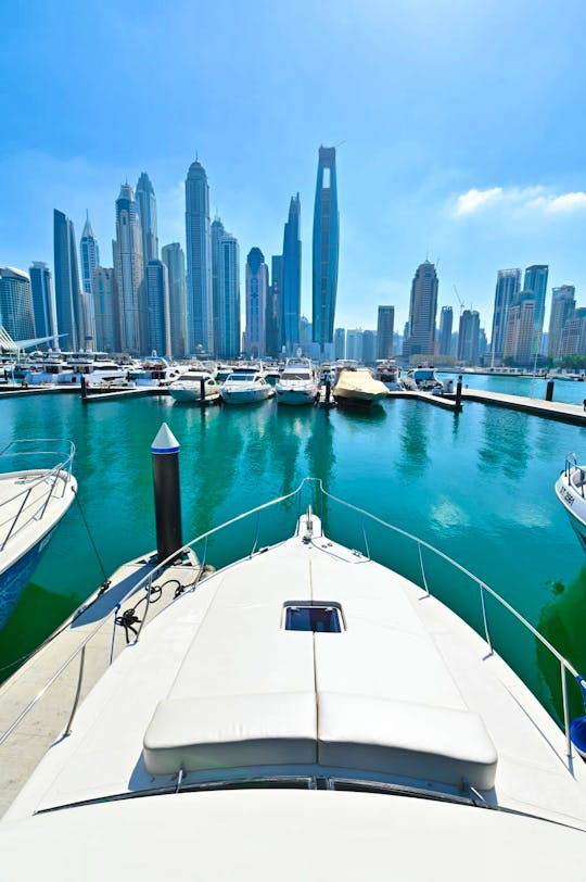 50ft Majesty Motor Yacht Charter in  Dubai, United Arab Emirates for 15 person