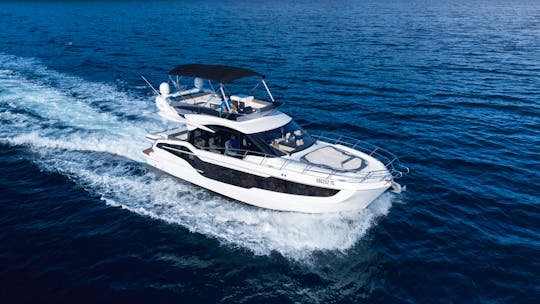 The new medium size Galeon 440 Fly 4th Generation in Charter in Croatia
