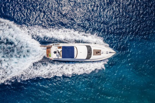 Yacht à moteur Princess Brand de 23 mètres à Bodrum