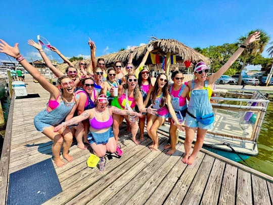 Bachelorettes Exclusively! Tiki boat to Crab Island up to 18 ppl