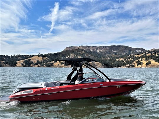 Fully fueled & waiting in the water at Lake Nacimiento (ENZO)