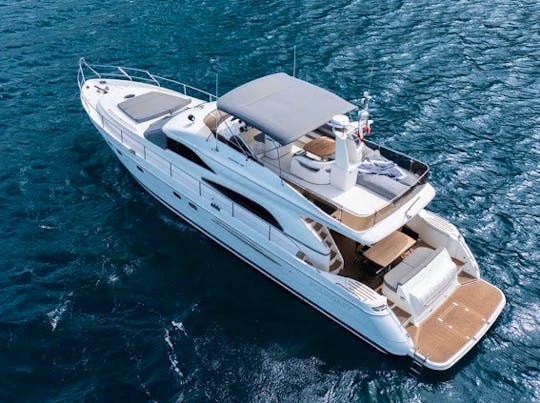 Viking Majesty: 65-Foot Yacht Rental in Stunning Miami Beach