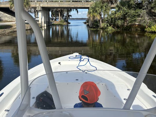 Barco de 24 pies en Tidewater Bay, para hasta 8 personas, viajes con capitán disponibles