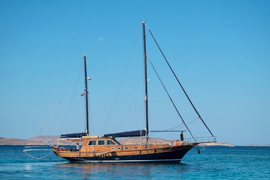 Custom 72' Gulet Motor Yacht in Mykonos for half/full day sail experiences