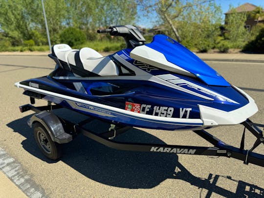 New Yamaha VX Cruiser HO Jet Ski for rent at Lake Tahoe