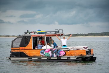 Location d'un ponton à deux étages dans une cabane de fête à North Myrtle Beach