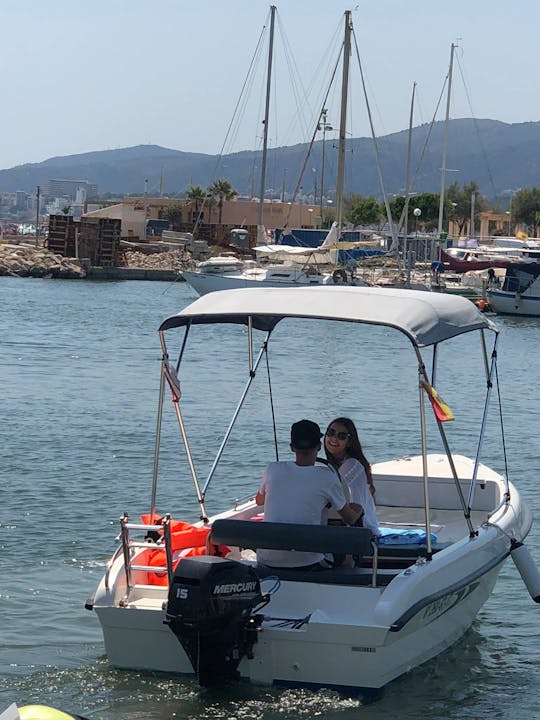 Alquile un barco de cubierta «Andromeda» de 16 pies en Mallorca, España