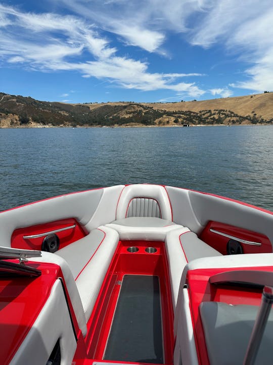 Fully fueled & waiting in the water at Lake Nacimiento (ENZO)