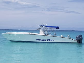 35ft Marlin Center Console for Charter in The Bahamas!