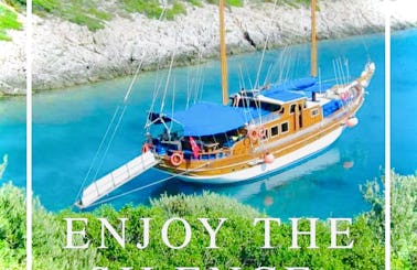 50 capacity traditional  Turkish sailing yacht. Saint Mary, Enjoy The Silence!