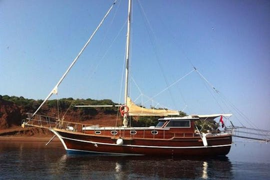 Gulet de madeira com 3 cabines