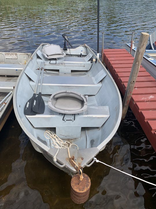 Electric fishing boat 