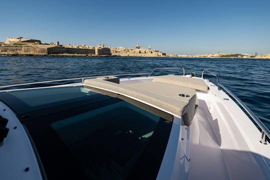 Charter an Axopar 37 Suntop in the Maltese Islands