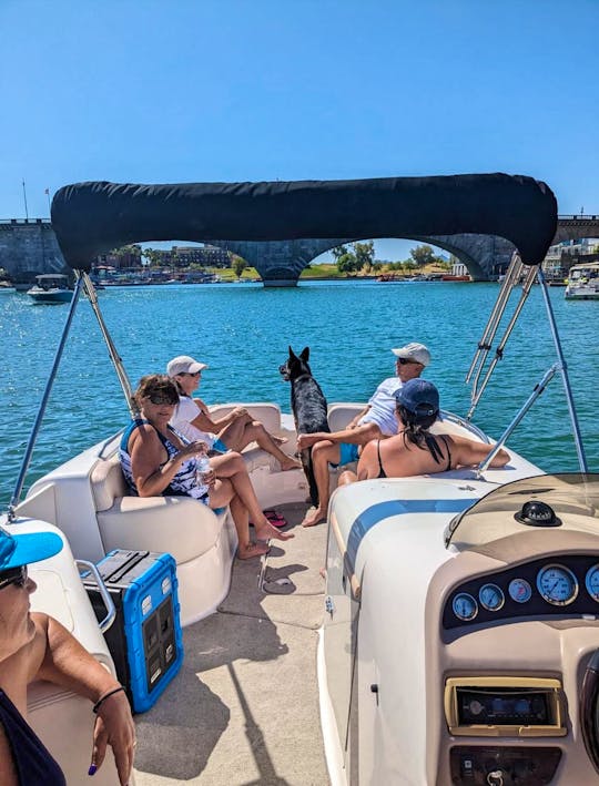 Discover Endless Fun on the Water with our Chapparal 32ft Deck Boat!