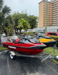 SEADOO RXT-X 325 on trailer