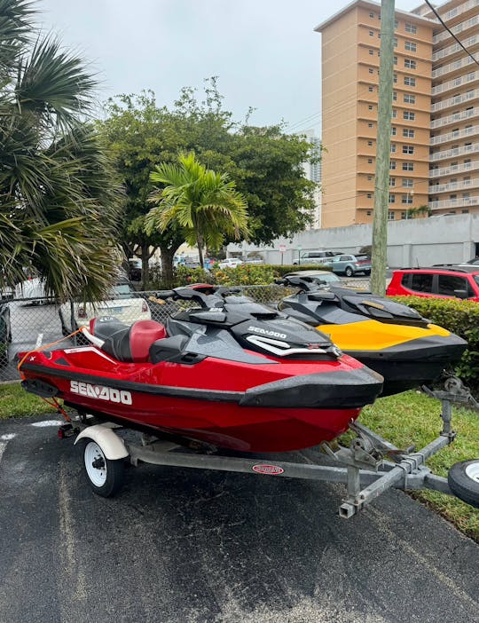 SEADOO RXT-X 325 en tráiler