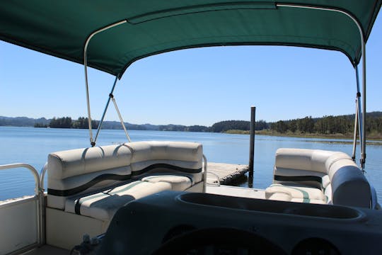 Barco flutuante de 24 pés Siltcoos lake